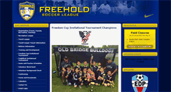 Desktop Screenshot of freeholdsoccer.com